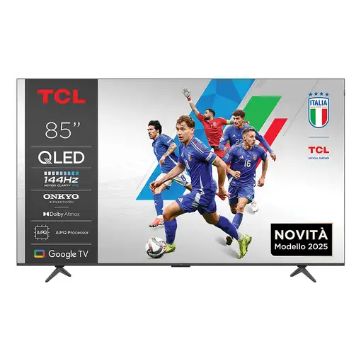 Televisor QLED 85'' 4K Ultra HD Metálico Smart 85P89K TCL