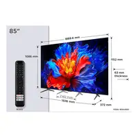 Televisor QLED 85'' 4K Ultra HD Metálico Smart 85P89K TCL Televisor QLED 85'' 4K Ultra HD Metálico Smart 85P89K TCL