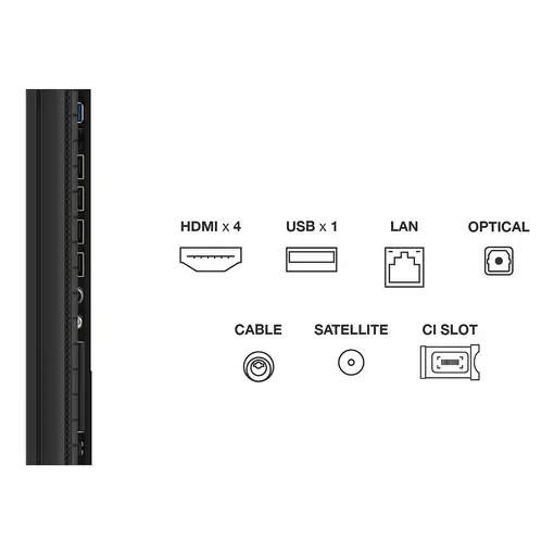 Televisor QLED 85'' 4K Ultra HD Metálico Smart 85P89K TCL