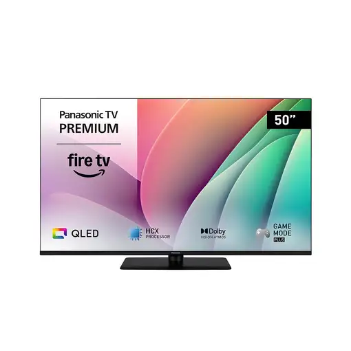Televisor QLED 50'' 4K Ultra HD Negro Smart TV-50W80AEZ PANASONIC