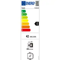 Televisor LED 43'' 4K Ultra HD Negro Smart TB-43W61AEZ PANASONIC Televisor LED 43'' 4K Ultra HD Negro Smart TB-43W61AEZ PANASONIC