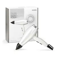 BaByliss 6704WE secador 2000 W Negro, Blanco