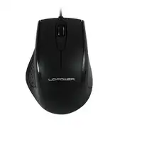 LC-Power LC-M710B ratón Oficina mano derecha USB tipo A Óptico 800 DPI