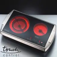 Rommelsbacher CT 3403/TC hobs Negro, Acero inoxidable Encimera Cerámico 2 zona(s) Rommelsbacher CT 3403/TC hobs Negro, Acero inoxidable Encimera Cerámico 2 zona(s)