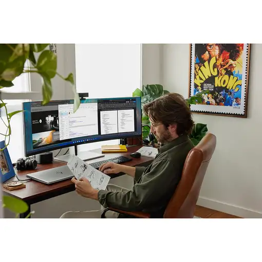 HP Monitor curvo DQHD E45c G5