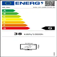 HP Monitor curvo DQHD E45c G5