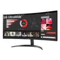 LG 34WR50QK-B pantalla para PC 86,4 cm (34") 3440 x 1440 Pixeles Wide Quad HD Neg