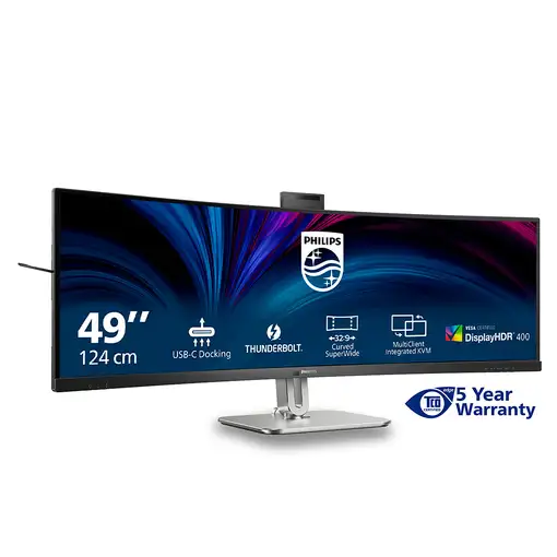 Philips 49B2U6903CH/00 pantalla para PC 124,5 cm (49") 5120 x 1440 Pixeles Dual Q