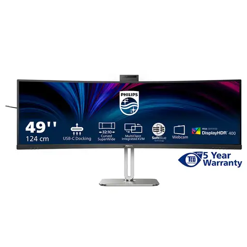 Philips 49B2U6900CH/00 pantalla para PC 124 cm (48.8") 5120 x 1440 Pixeles Dual Q