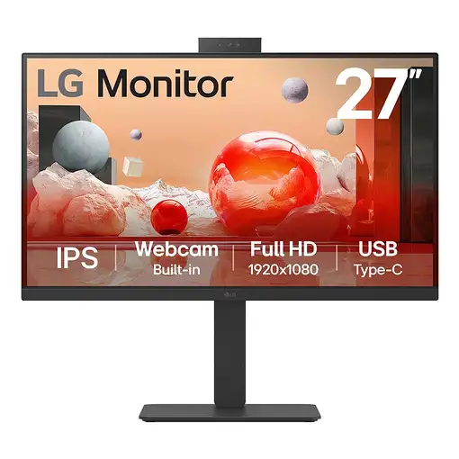 LG 27BA850-B pantalla para PC 68,6 cm (27") 1920 x 1080 Pixeles Full HD Negro