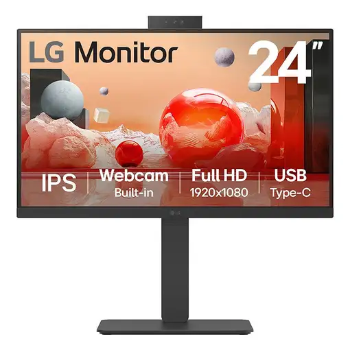 LG 24BA850-B pantalla para PC 60,5 cm (23.8") 1920 x 1080 Pixeles Full HD Negro LG 24BA850-B pantalla para PC 60,5 cm (23.8") 1920 x 1080 Pixeles Full HD Negro