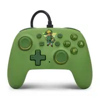 PowerA NSGP0203-01 mando y volante Verde USB Gamepad Analógico Nintendo Switch