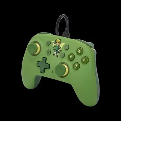 PowerA NSGP0203-01 mando y volante Verde USB Gamepad Analógico Nintendo Switch