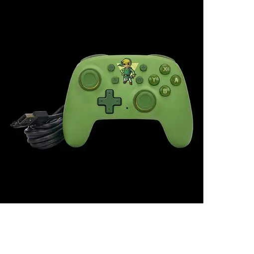 PowerA NSGP0203-01 mando y volante Verde USB Gamepad Analógico Nintendo Switch