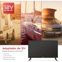 Televisor LED 24" HD Negro LED-24IV2 GRUNKEL