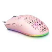 Mars Gaming MMAX, Ratón Ultraligero 69g, Óptico 12400DPI, Chroma RGB, Soft, Rosa Mars Gaming MMAX, Ratón Ultraligero 69g, Óptico 12400DPI, Chroma RGB, Soft, Rosa