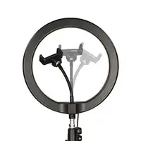 Ksix KIT STUDIO LIVE MAX ARO DE LUZ CON TRÍPODE SUELO 1,60 M PARA SMARTPHONE