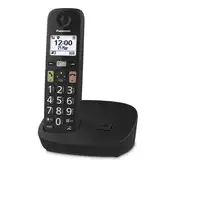 Panasonic KX-TGU112 Teléfono DECT Identificador de llamadas Negro