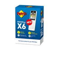 Fon FRITZ! X6 Teléfono DECT Identificador de llamadas Blanco