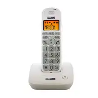 MaxCom MC6800 BB Teléfono DECT Identificador de llamadas Blanco
