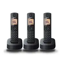 Panasonic KX-TGC313SPB teléfono Teléfono DECT Identificador de llamadas Negro
