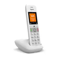 Gigaset E390 Teléfono DECT/analógico Identificador de llamadas Blanco