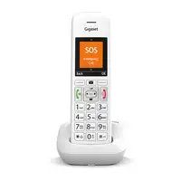 Gigaset E390 Teléfono DECT/analógico Identificador de llamadas Blanco