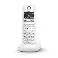 Gigaset AS690 Teléfono DECT/analógico Identificador de llamadas Blanco