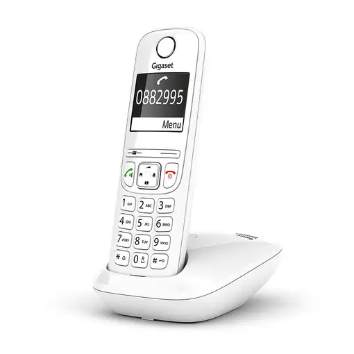 Gigaset AS690 Teléfono DECT/analógico Identificador de llamadas Blanco