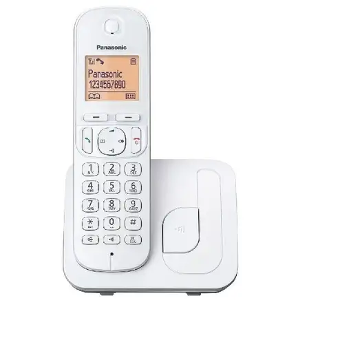 Panasonic KX-TGC210 Teléfono DECT Identificador de llamadas Blanco