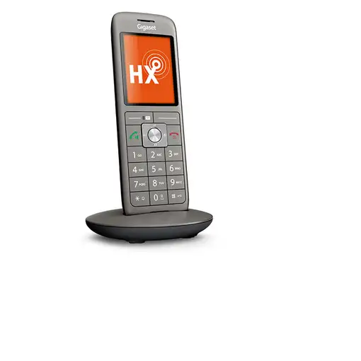 Gigaset CL660HX Teléfono DECT/analógico Identificador de llamadas Antracita, Negr