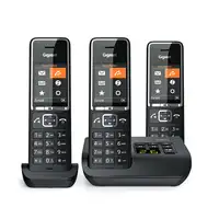 Gigaset COMFORT 550A Teléfono analógico Identificador de llamadas Negro