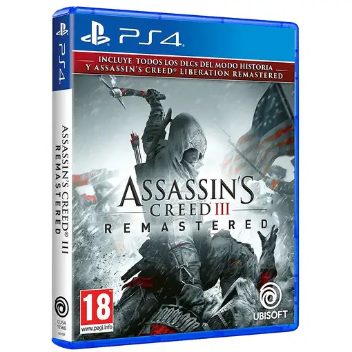 Ubisoft Assassin's Creed III Remastered Estándar Alemán, Inglés, Español, Francés,