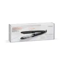 BaByliss ST492E Utensilio de peinado Plancha de pelo Vapor Negro 2,5 m