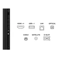 Televisor QLED 98" 4K Ultra HD Metálico Smart 98P89K TCL