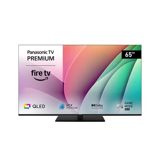 Televisor QLED 65'' 4K Ultra HD Negro Smart TV-65W80AEZ PANASONIC