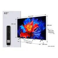 Televisor QLED 65" 4K Ultra HD Metálico Smart 65P89K TCL