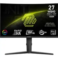 MSI MAG 275CQRF QD E2 pantalla para PC 68,6 cm (27") 2560 x 1440 Pixeles Wide Qua