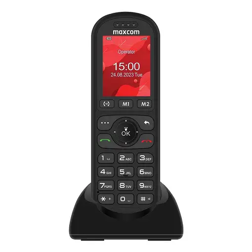 Telefonía móvil Negro MAXCOM