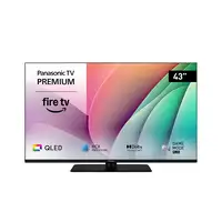 Televisor QLED 43" 4K Ultra HD Negro Smart TV-43W80AEZ PANASONIC Televisor QLED 43" 4K Ultra HD Negro Smart TV-43W80AEZ PANASONIC