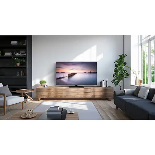 Televisor QLED 55'' 4K Ultra HD Negro Smart TV-55W80AEZ PANASONIC