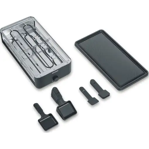 Severin RG 2365 parrilla de interior 8 personas(s) 1300 W Negro