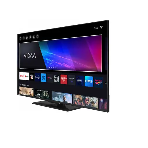 Televisor QLED 43" 4K Ultra HD Negro Smart 43QV3463DG TOSHIBA