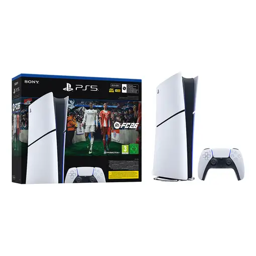 Consola SONY PlayStation 5 Digital + EA Sports FC 26 Bundle 825GB Negro