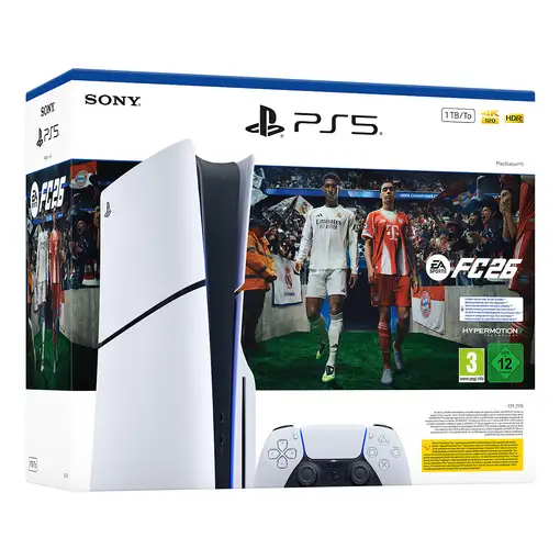 Consola SONY PlayStation 5 + EA Sports FC 26 Bundle 1000GB Negro