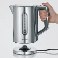 Severin 3418000 tetera eléctrica 1,7 L 3000 W Negro, Acero inoxidable