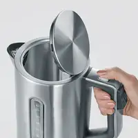 Severin 3418000 tetera eléctrica 1,7 L 3000 W Negro, Acero inoxidable