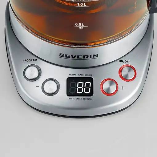 Severin WK 3480 tetera eléctrica 1,7 L 3000 W Blanco