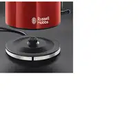 Russell Hobbs 20412-70 tetera eléctrica Negro, Rojo, Acero inoxidable