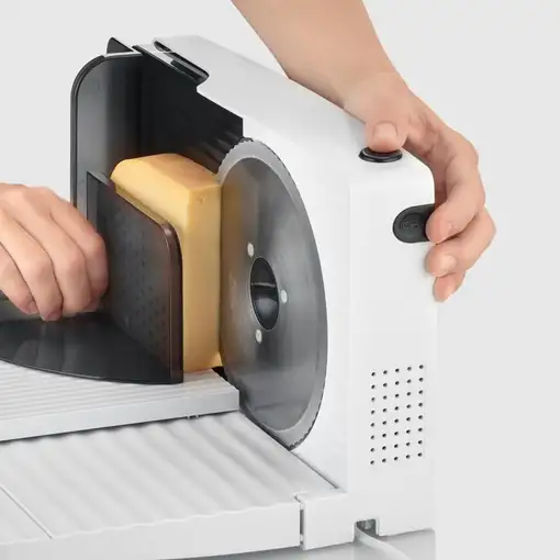Severin AS 3912 rebanadora Eléctrico 100 W Blanco Plástico